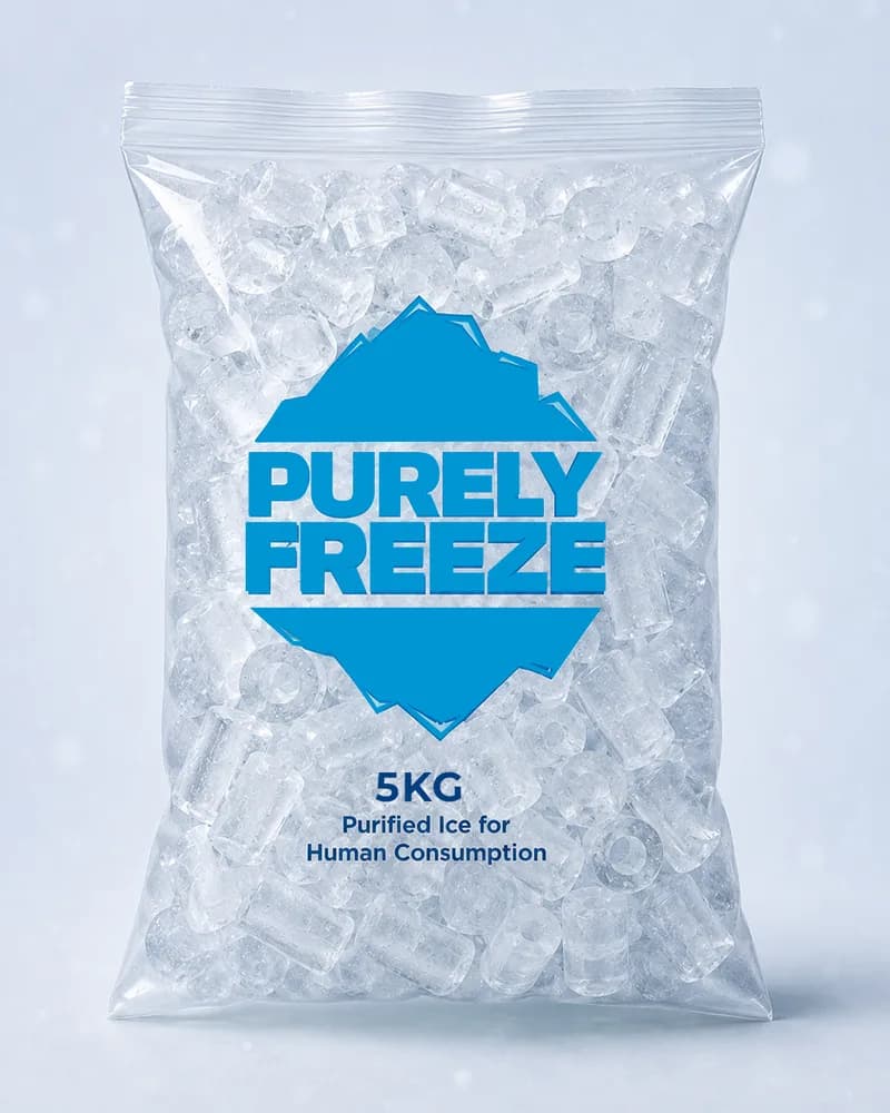 Tube Ice 5kg Bag